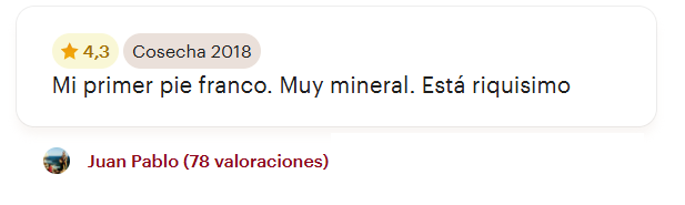 reseña 4,3 español